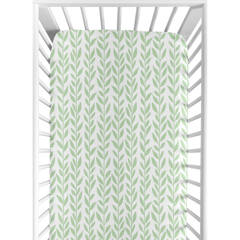 Drap-housse pour lit de bébé tournesol
