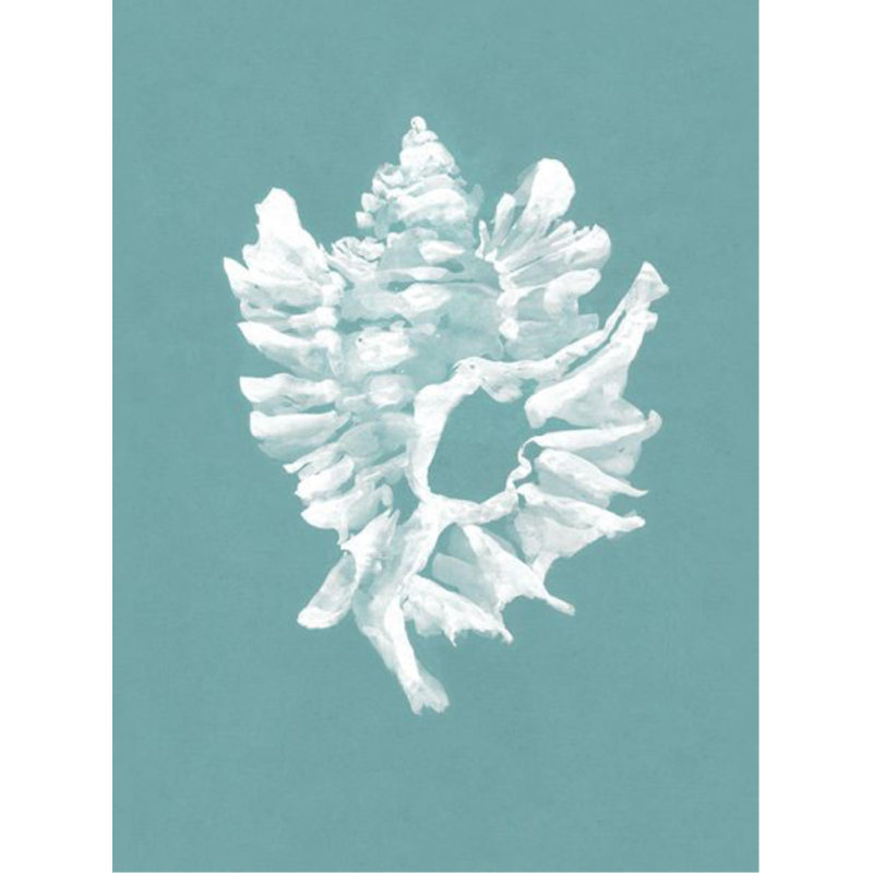 Pearl Pearl VI par Fern Cassidy - peinture sur toile, H 49 po x l 36 po x P 1,5 po, Décoré à la main