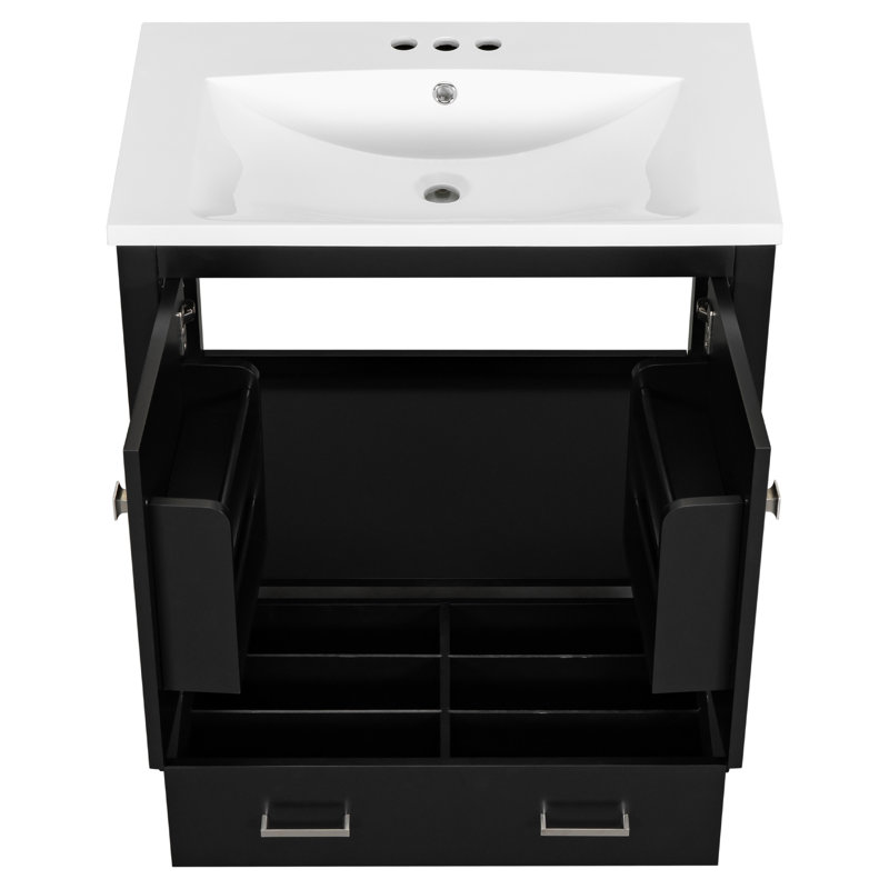 30"  Bathroom Vanity With Single Sink