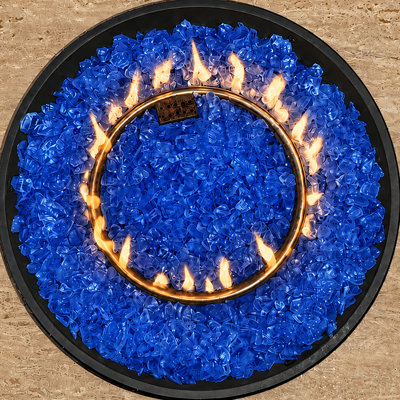 Landscaping Fire Pit Glass