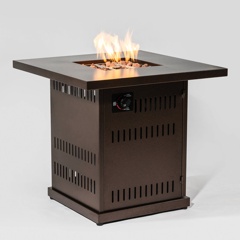 28In Propane Fire Table - Features For A Secure Outdoor Experience Versatile Various Activities