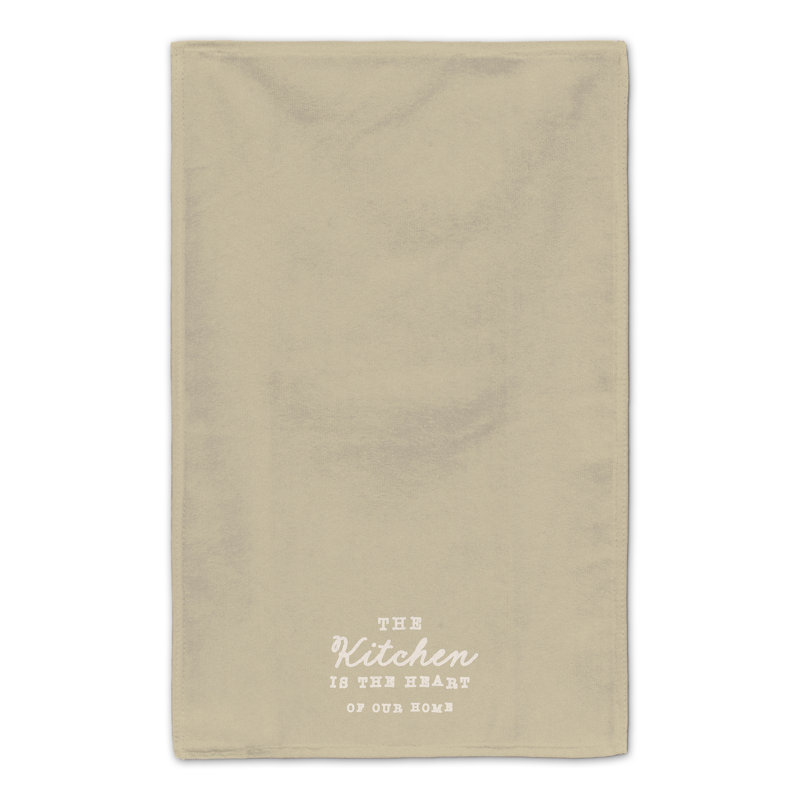 Cotton Floral Tea Towel Kitchen Towel, Green