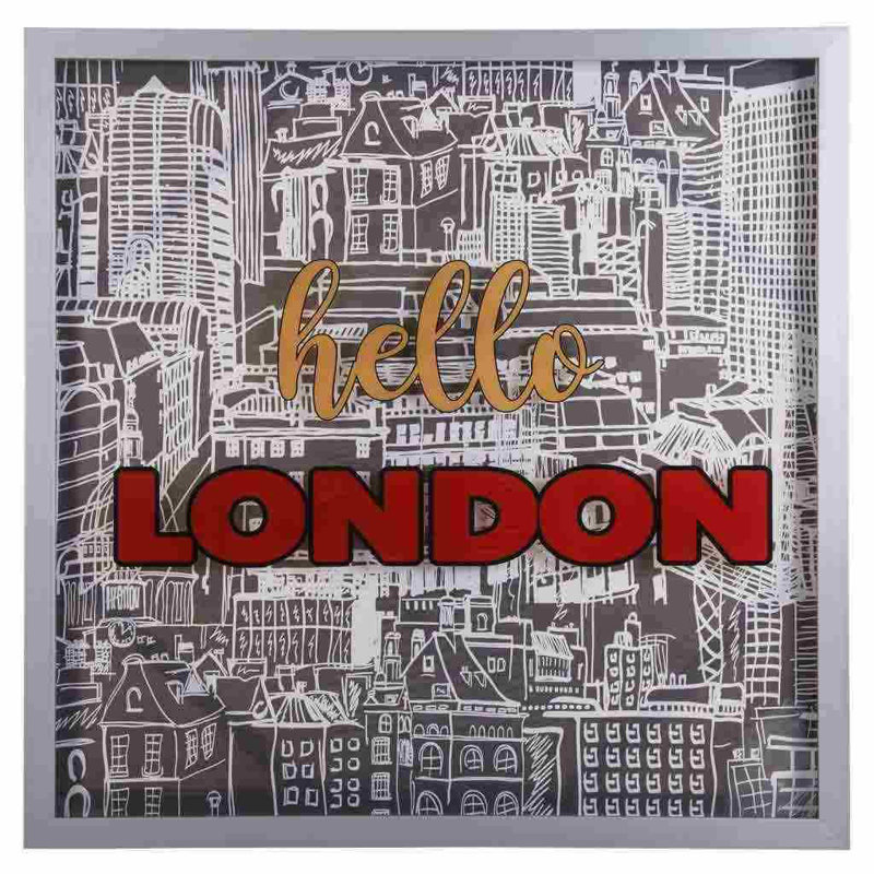 Picture Frame Graphic Art Print on Canvas