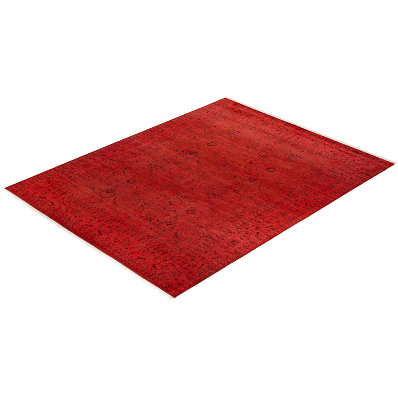 Darrielle One-of-a-Kind 8' 1" X 10' 5" Hand Knotted Area Rug