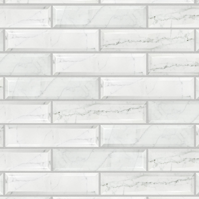 Classico Carrara 3" x 12" Ceramic Subway Tile