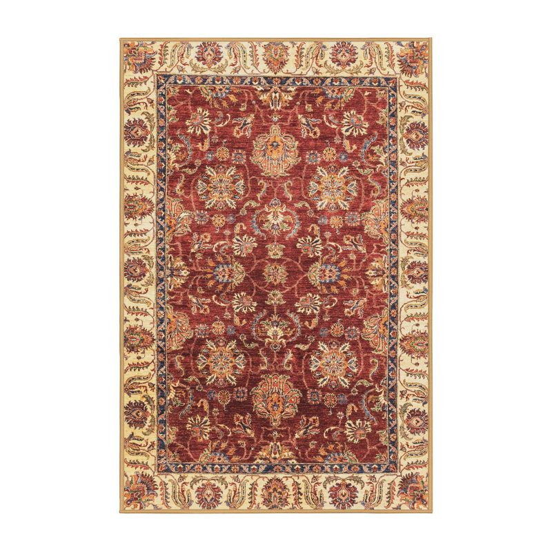 Abstract Indoor Rug, Rectangle 5' x 7'