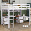 Lit mezzanine double avec tiroirs Jaquela Kids-943325447