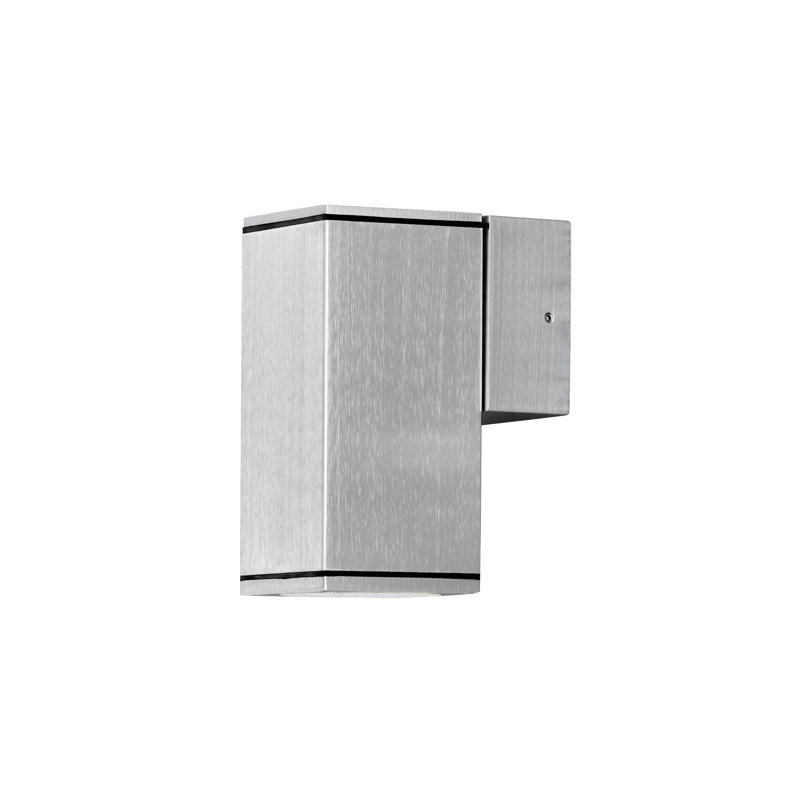 Monza 13.5cm H Outdoor Armed Sconce, Aluminium