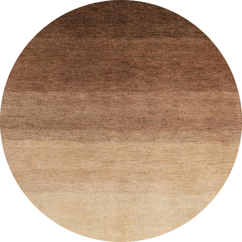 Ombre Indoor Rug, Round 4'
