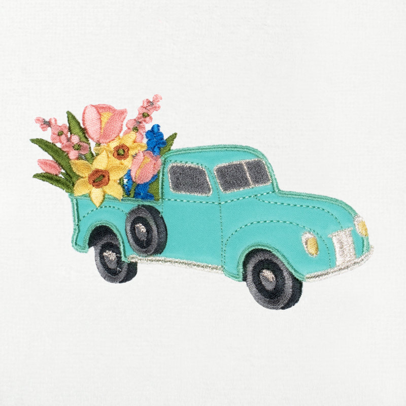 Essuie-mains Spring Truck, Blanc