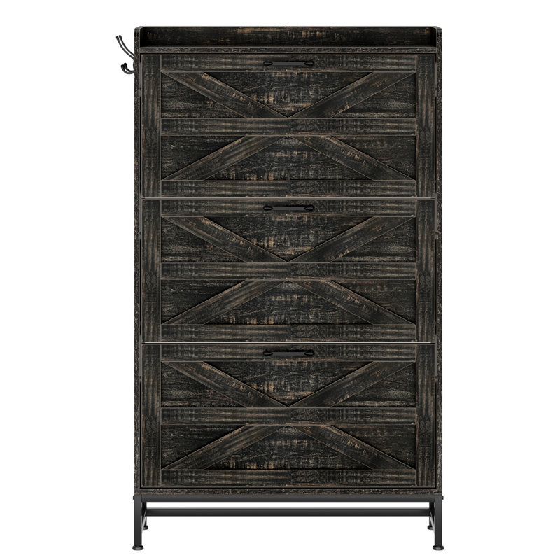 Armoire à chaussures, armoire à chaussures d'entrée de maison, armoire de rangement pour balcon d'entrée, étagère à chaussures de grande capacité