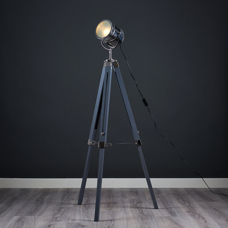 Fuson 145cm Tripod Floor Lamp, No