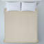 Édredon en duvet synthétique beige - grand