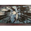 Tapis noir / bleu 7 x 10