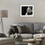«The Righteous Bold As A Lion», reproduction encadrée sous verre, design par Shelley Lake-828195689-828195686