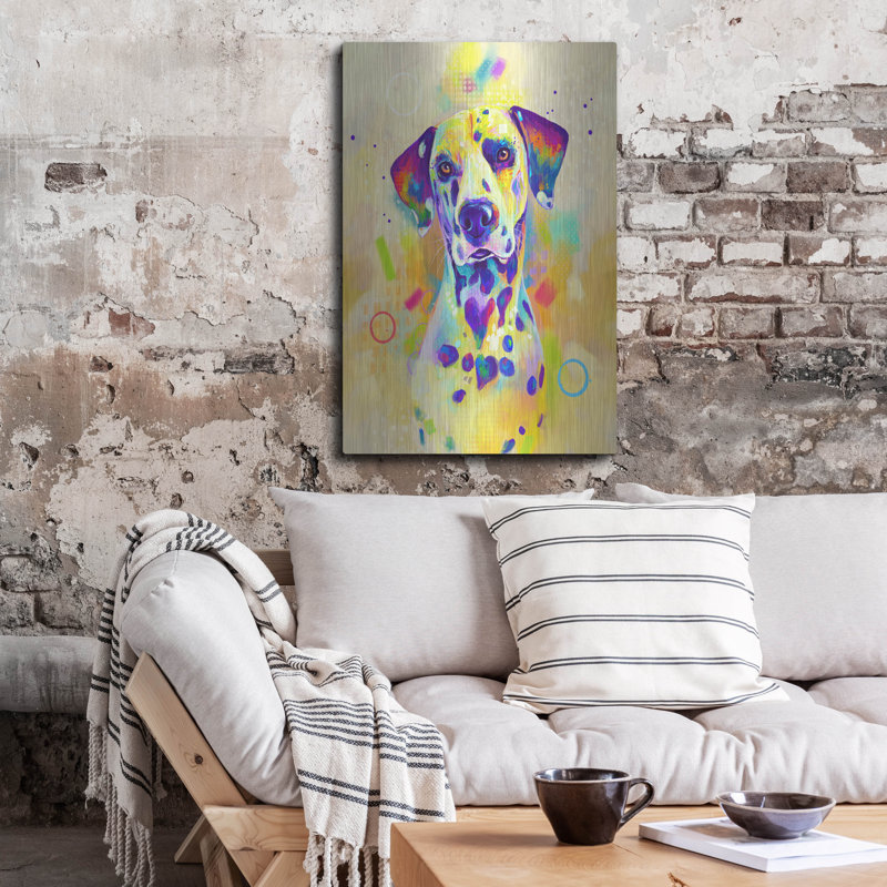 «Pop Art Dalmatian» par Furbaby Affiliates, H 36 po x l 24 po