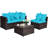 Bridger 4 - Person Patio Conversation Set with Cushions-1469386602