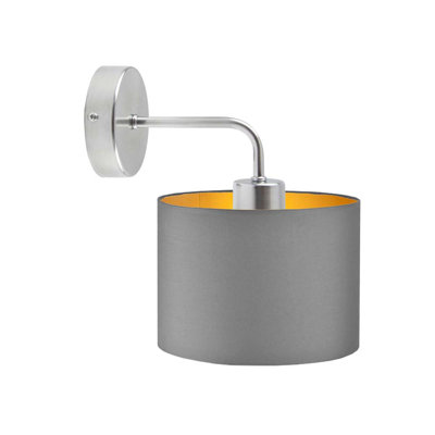 Keomi Steel Armed Sconce