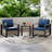 Syeira Wicker 2 - Person Patio Conversation Set with Cushions-765103922