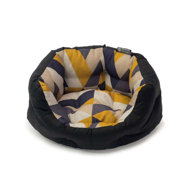 Danish Design Eco Wellness Geo Tile Bed, Medium (81cm W x 64cm D)