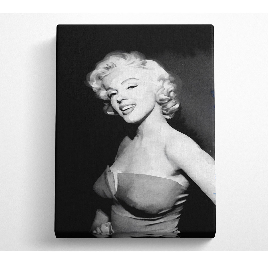 Marilyn Monroe Lächeln - Druck