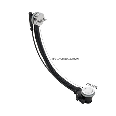 G1 1/2" Bath Waste & Overflow Kit