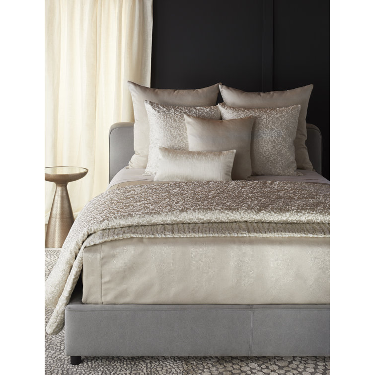 Diamond Dust Embroidered Throw Blanket