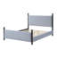 Structure de lit tapissier en bois d'hévéa massif Christopher P 38,4 po x H 48 po Christopher Knight Home-2102343085