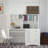 Home Office Computer Desk With Hutch-929680782