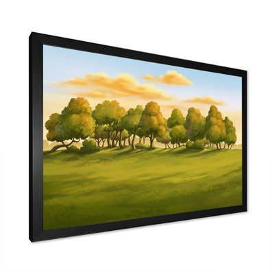 «Morning Light In The Forest VII», reproduction sur toile