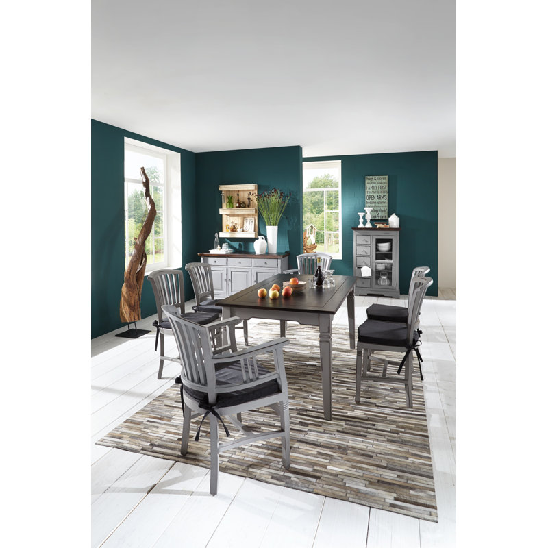 Lafrance Solid Wood Slat Back Side Chair