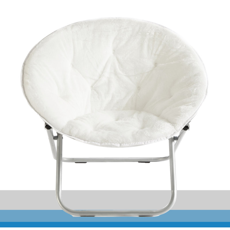 Bonaparte Saucer Chair, White