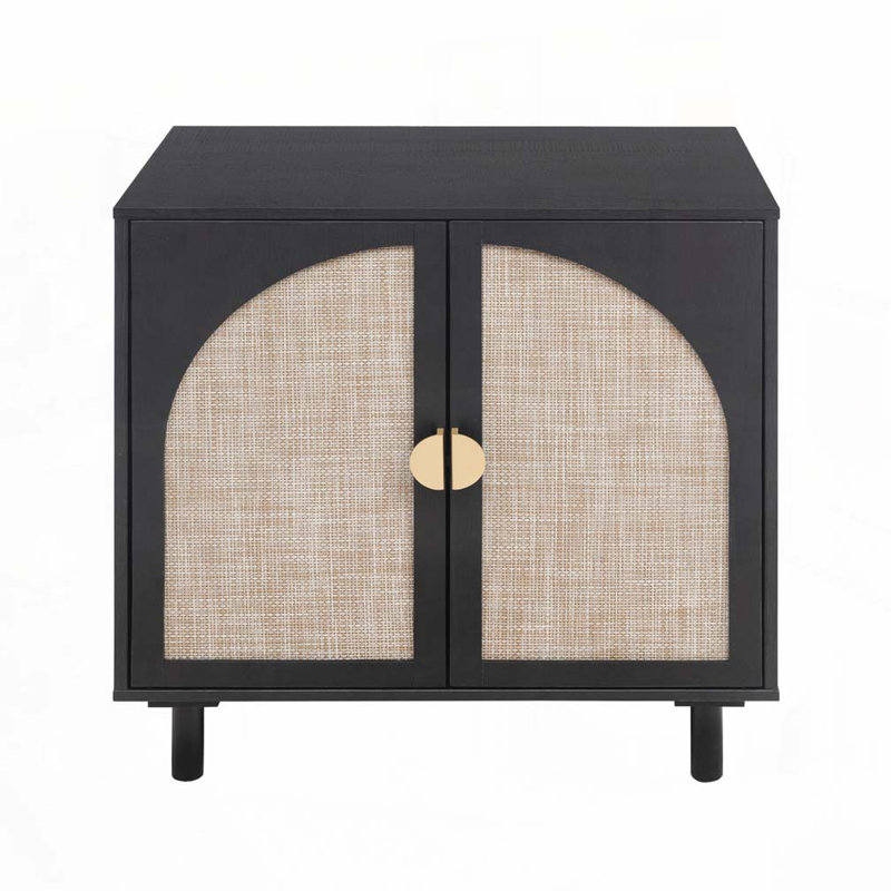 Armoire à deux portes, Noir