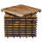 Zariah 11.8'' L x 11.8'' W Solid Wood Tile-89258694