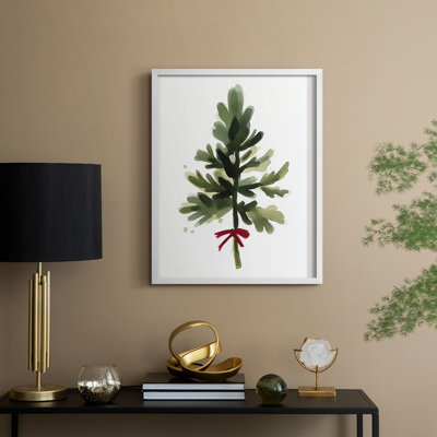 «Christmas Holiday Art DCCL XXXVII», reproduction d'art encadrée - bois massif