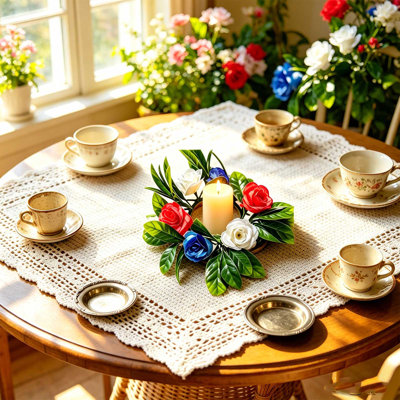 Plastic 19.99cm Wreath
