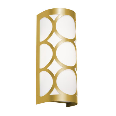 Julianno Steel Flush Mounted Sconce