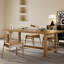 Bureau moderne et simple en bois massif-1710679715
