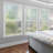 Textured Glass Pattern Decorative Window Decal-132284860