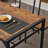 Bryleah 4-Person Four-Leg Dining Set-1544667486