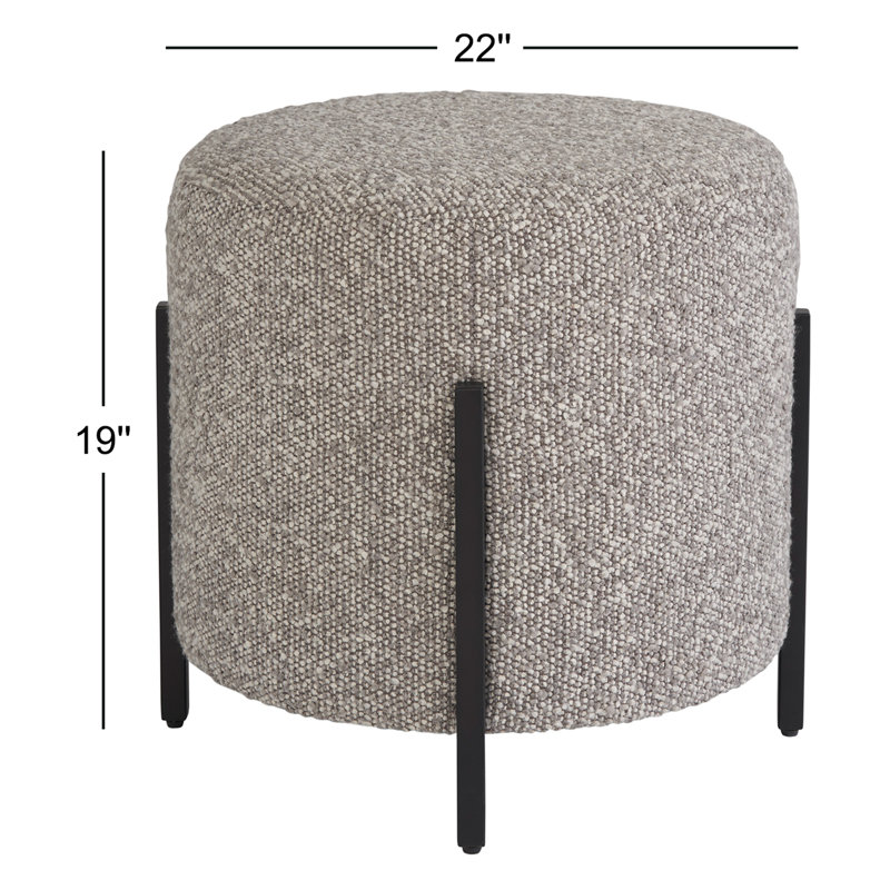 Coalesce Upholstered Accent Stool