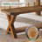 43.31" Solid Wood Dining Bench