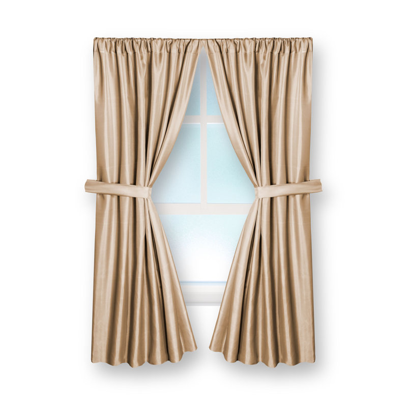 Jamarl Curtain Pair, Taupe