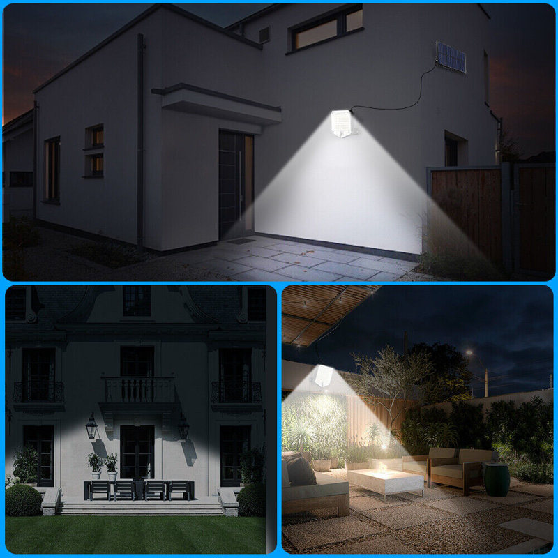 LED Dusk to Dawn Outdoor Security Flood Light with Motion Sensor and Timer