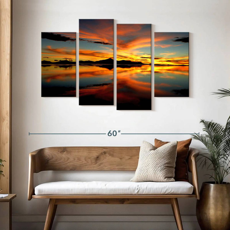 Millwood Pines Alvord Sunset Lake Horizon | Wayfair