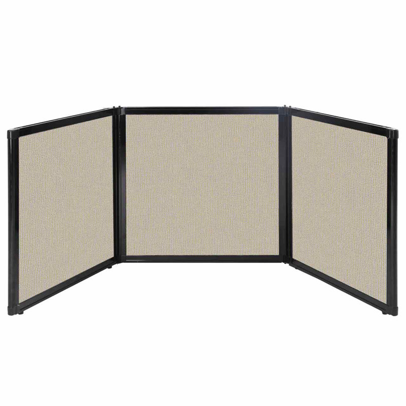 Présentoir sur plateau, Sable, 78 po x 24 po