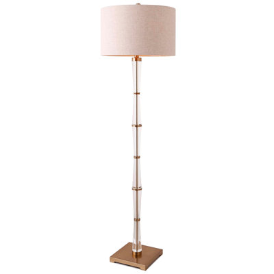 Lynley 63 Inch Crystal Floor Lamp