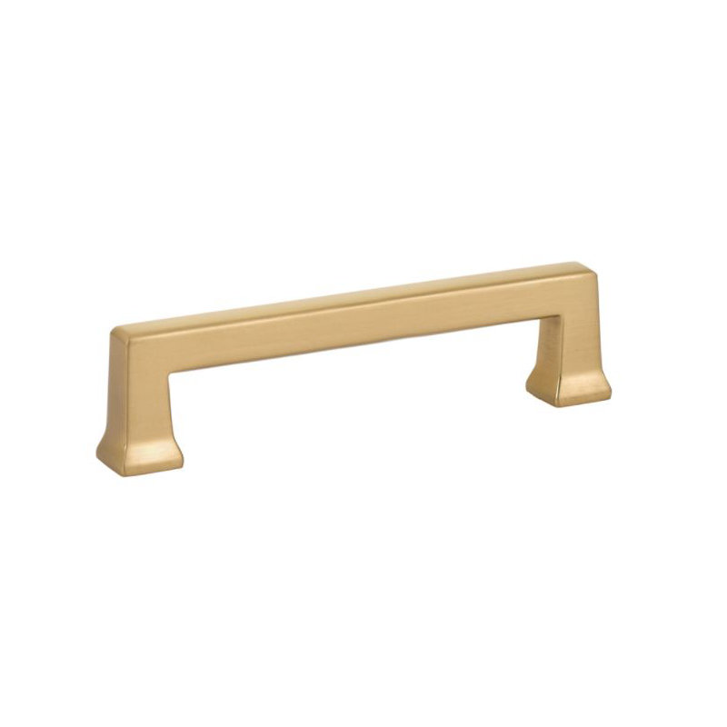 Alexander 8" Center to Center Bar Pull, 4", Satin Brass