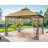 Melody II 10 ft. x 12 ft. Gazebo with Mosquito Net
