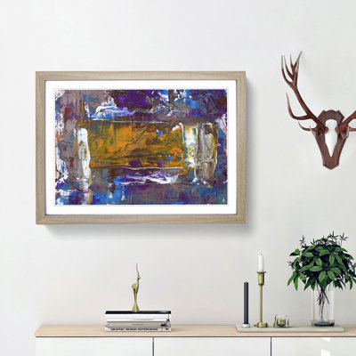 Abstract Art Painting Vol.143 by S.Johnson - Picture Frame Painting Print